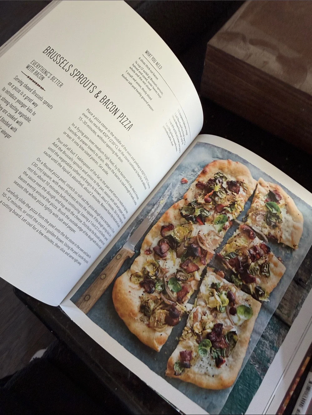 Williams Sonoma Pizza Night Cookbook - Black & Red Cover